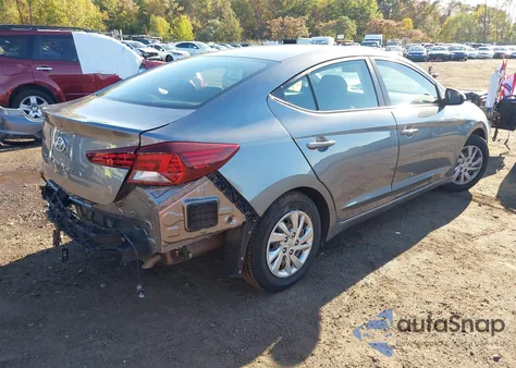 2019 Hyundai Elantra Se from USA, damaged, VIN KMHD74LF7KU863681